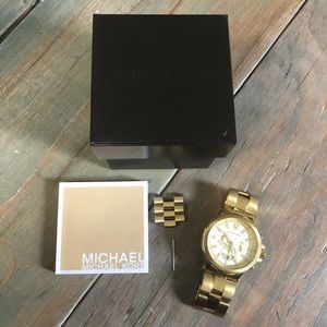 Michael Kors gold watch